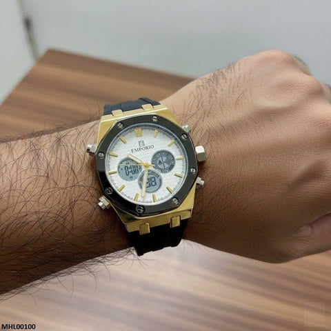 MHL00100 HWR  Stainless-Steel Men's Watch - MHL