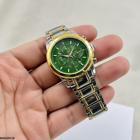 MHL00118 HWR Round Bezel Men's Watch - MHL