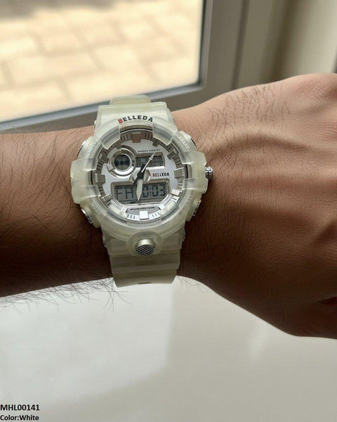 MHL00141 IWA Round Ice Core Digital Sports Men's Watch - MHL