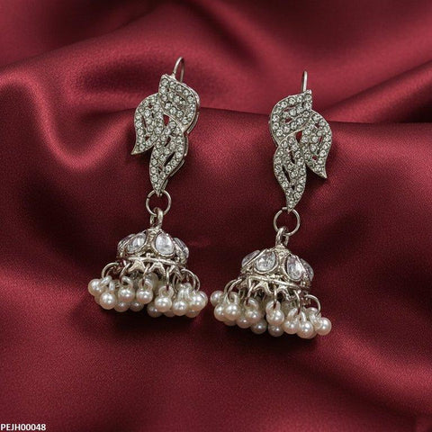 PEJH00048 FRN Tear Pearl Drop Jhumki - PEJH
