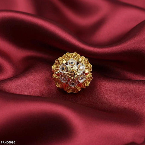 PRH00080 MZM Flower Ring Adjustable - PRH