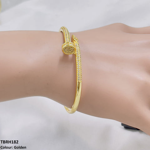 Elevate your style with the TBRH182 GXN Imp Bracelet Openable by TJ Wholesale Pakistan. This fashion-forward accessory is perfect for adding a touch of glamour to any outfit. Made from high-quality materials, it offers the perfect blend of fashion and affordability.