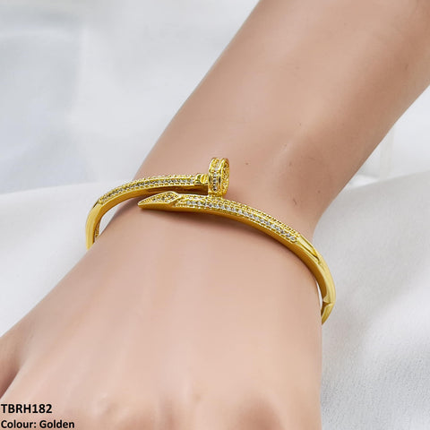 Elevate your style with the TBRH182 GXN Imp Bracelet Openable by TJ Wholesale Pakistan. This fashion-forward accessory is perfect for adding a touch of glamour to any outfit. Made from high-quality materials, it offers the perfect blend of fashion and affordability.