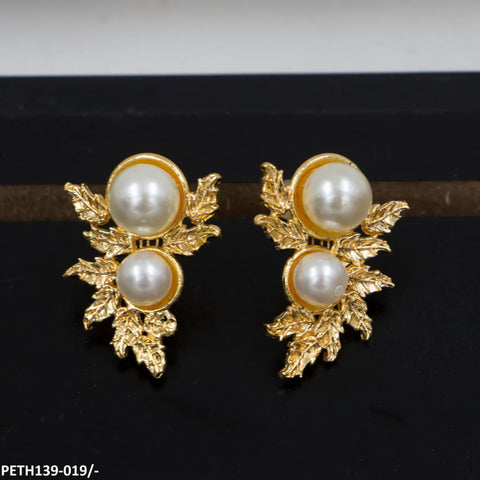 PETH139 SDQ Pearl Leaf Tops Pair - PETH