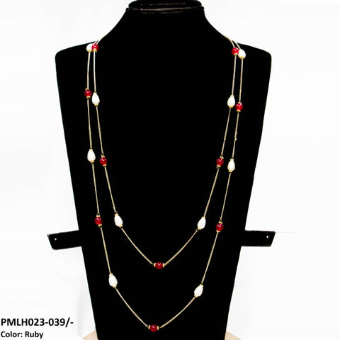 PMLH023 SDQ Layered Malla Curb Chain - PMLH