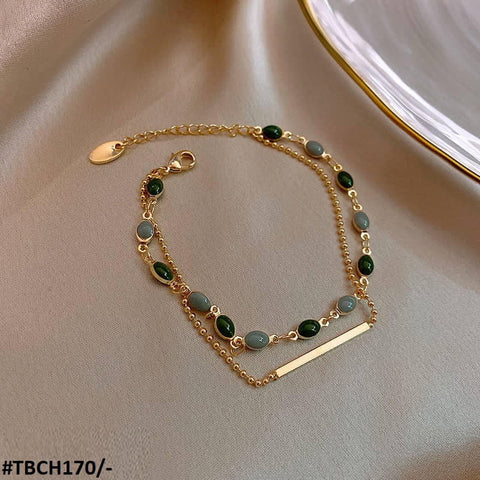 Elevate your style with our TBCH170 XST Oval Beads Pillar Doted Chain Bracelet! Crafted with care by TJ Wholesale Pakistan, this fashion-forward piece is the perfect addition to your accessory collection. Designed with precision, this bracelet adds a touch of sophistication to any outfit.