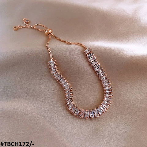This TBCH172 XST Baguette Joint Hand Bracelet is a must-have fashion accessory from TJ Wholesale Pakistan. Featuring an adjustable design, it is perfect for any wrist size. Elevate your style and make a statement with this trendy and unique piece of artificial jewelry.