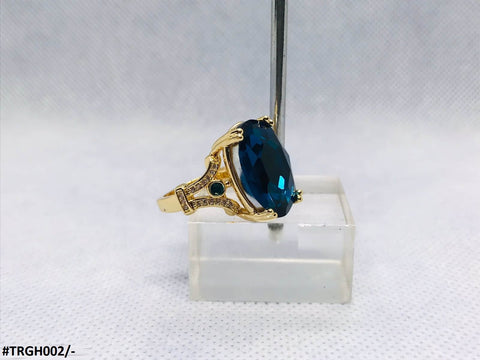 TRGH002 GWH Gold Plated ZIRCON Ring - TRGH