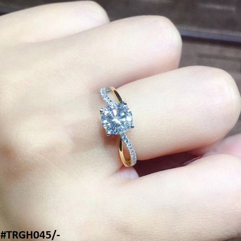 TRGH045 KRL Zigzag Ring - TRGH