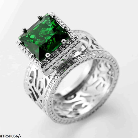 Add a modern touch to your wardrobe with TRSH056 GWH Square Larger Band Ring from TJ Wholesale Pakistan. This stylish fashion accessory offers a versatile design that can elevate any outfit. Made with quality materials, it is the perfect addition to your collection of fashion and artificial jewelry.